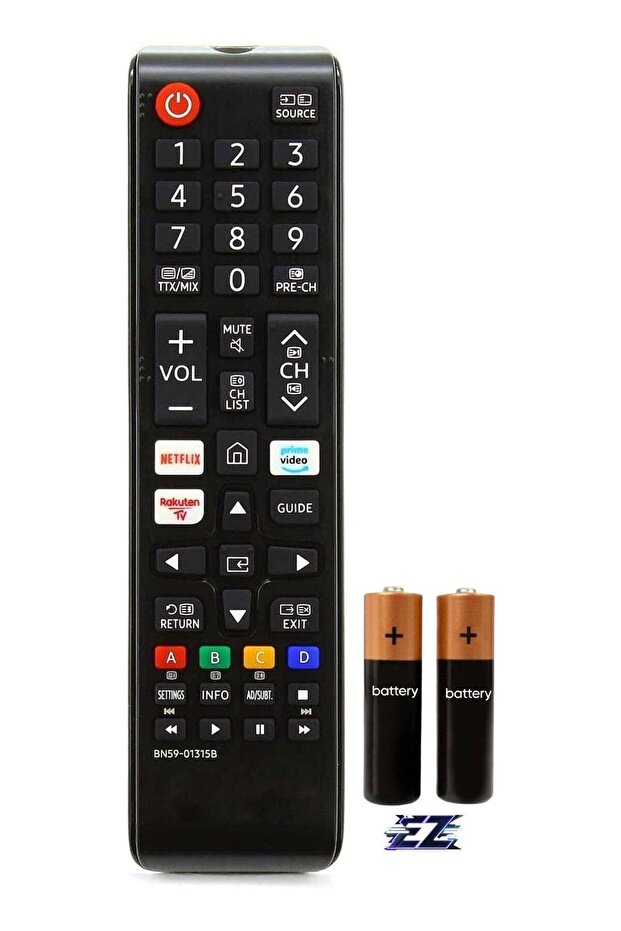 Replacement Remote Control Compatible for Samsung BN59-01315B QLED TVs with battery