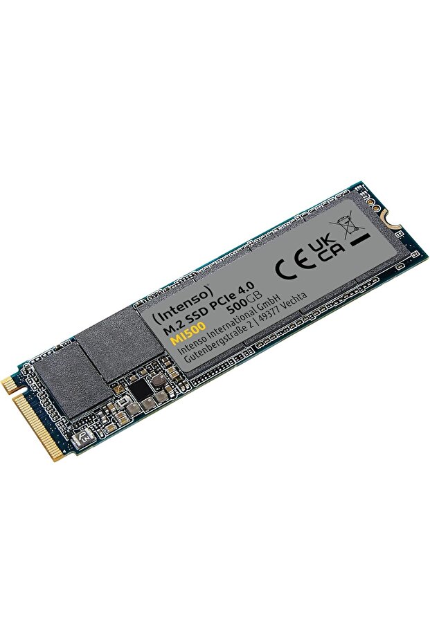 قرص صلب Intenso 500GB MI500 Gen.4x4 NVMe 1.4 SSD 5300MB-4000MB-s Ssd