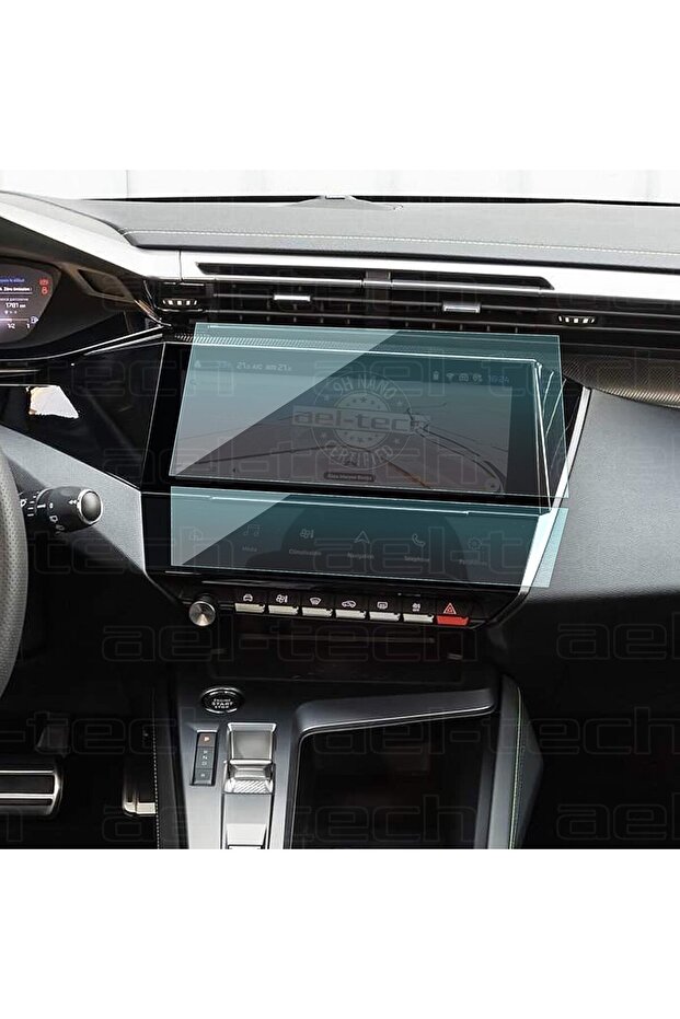 واقي شاشة نانو متوافق مع شاشة الملاحة والمعلومات من Peugeot 308 Gt Line 2022 2024