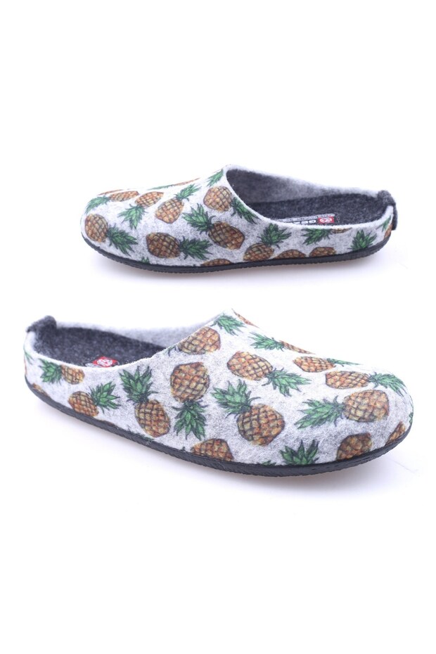 14489 Women's Felt Fabric Carpet-Home Slippers