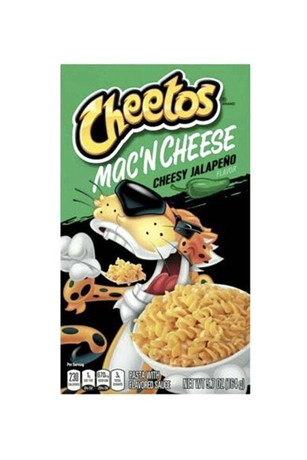 Mac & Cheese Cheesy Jalapeño 164g – Dry Macaroni Pasta