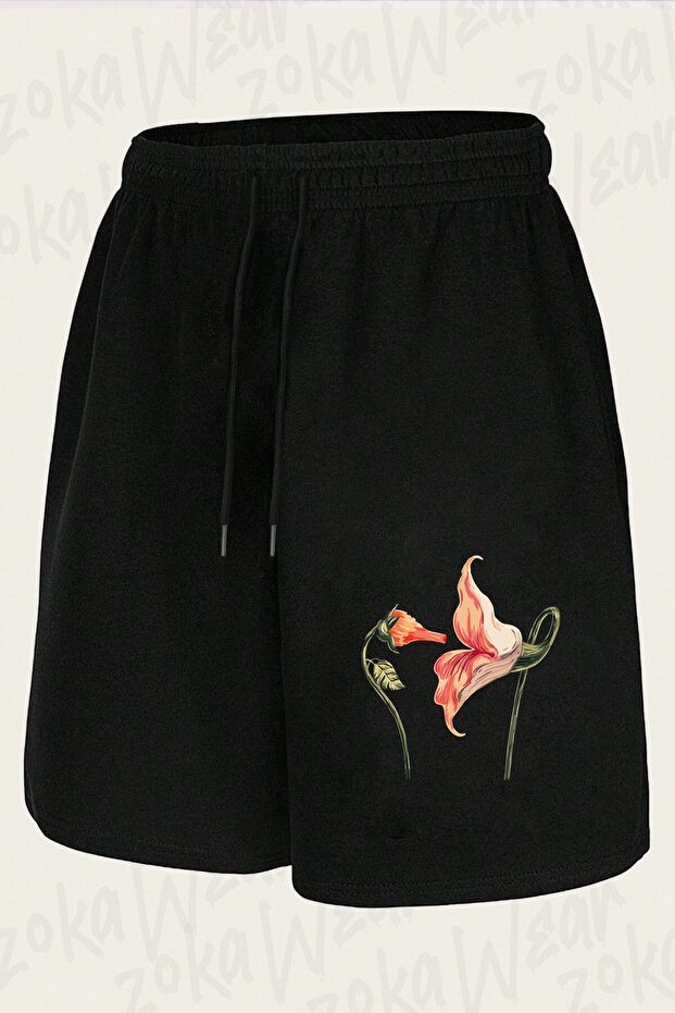 Unisex Pink Floyd Design Printed Shorts