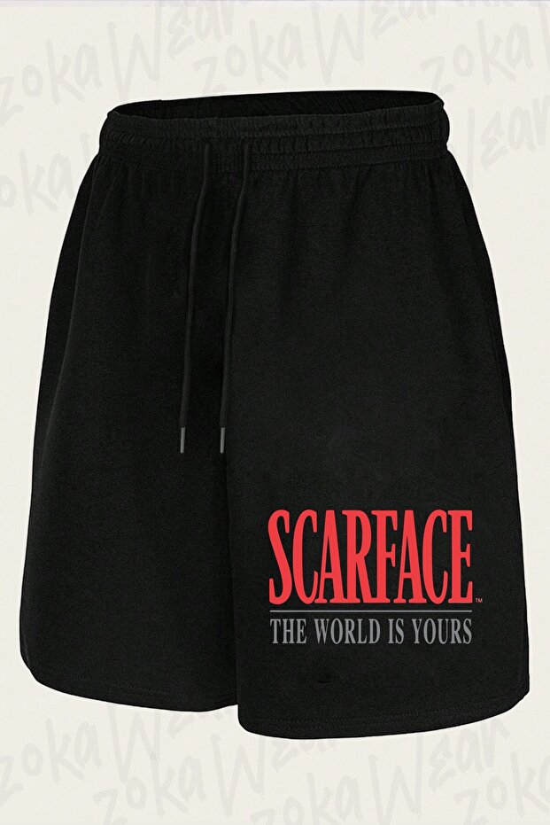 Unisex Scarface2 Design Printed Shorts