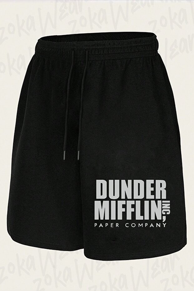Unisex Dunder Mifflin the Office Design Printed Shorts