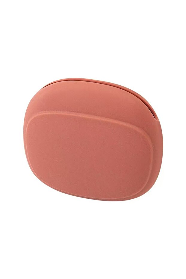 red case NEW COLORS Silicone Cell Phone Cable Bag, Data Cable Storage Box, Travel Earphone, Wire Key