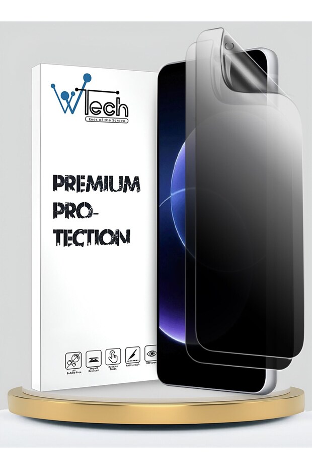 Redmi 17C 4G 2026 Premium Hydrogel Anti Spy Film Thin and Flexible 2 Pack Clear