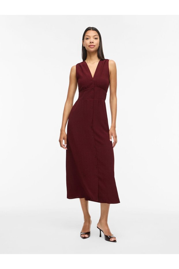 Maxikleid VISKOV V-Ausschnitt