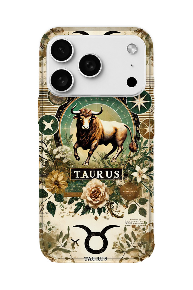 iPhone 17 Pro Max Compatible Printed Transparent Phone Case | Collection: Zodiacmuse Celestia