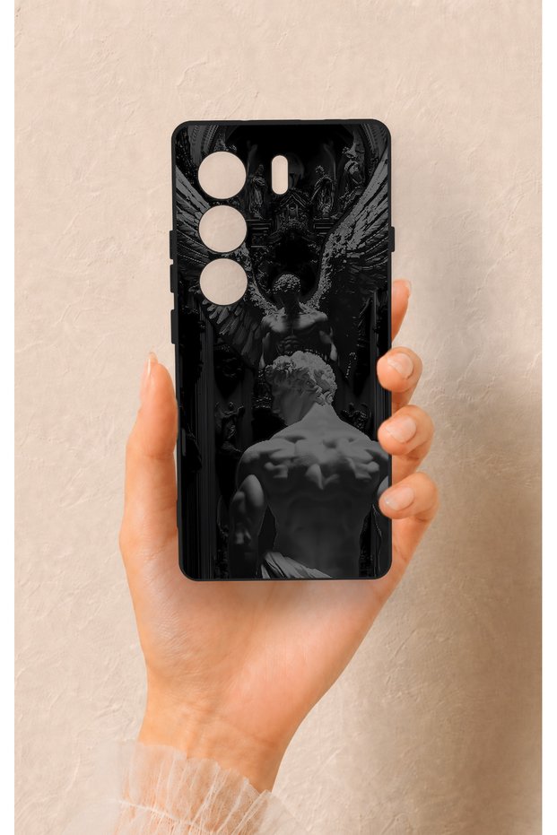 Tecno Camon 40 4g Compatible Icarus Patterned Silicone Case
