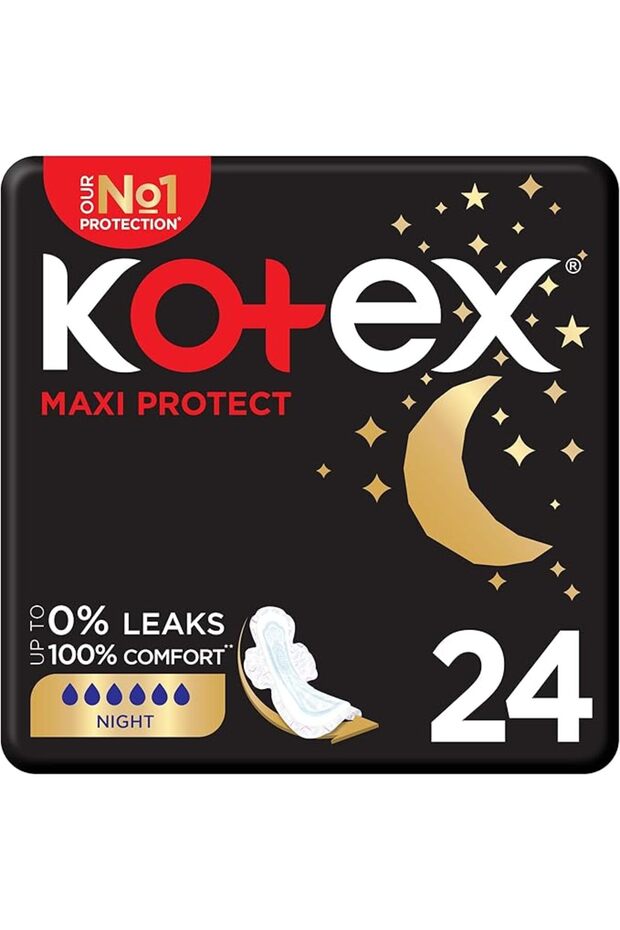 MAXI PROTECT PADS NIGHT 24'S:0497