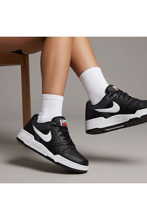 Full Force Lo Black Sneaker Sportie (Narrow Fit)