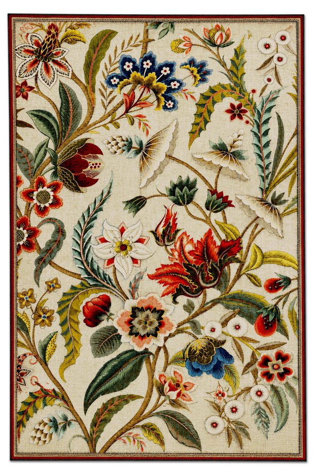 Sdtamor Floral Patterned Modern Woven Base Decorative Carpet Sdtamor2157