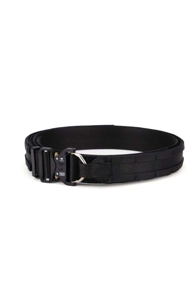 Mas Tactical ® Duty Belt 6164 D-Buckle 50mm Black