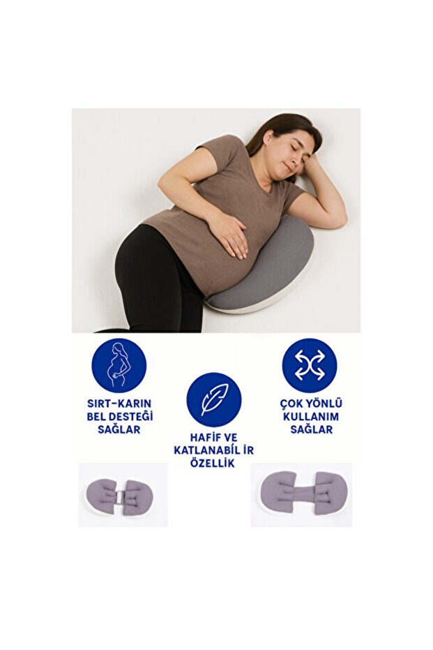 Comfortable Maternity and Breastfeeding Support Pillow, Sitting and Sleeping Aid