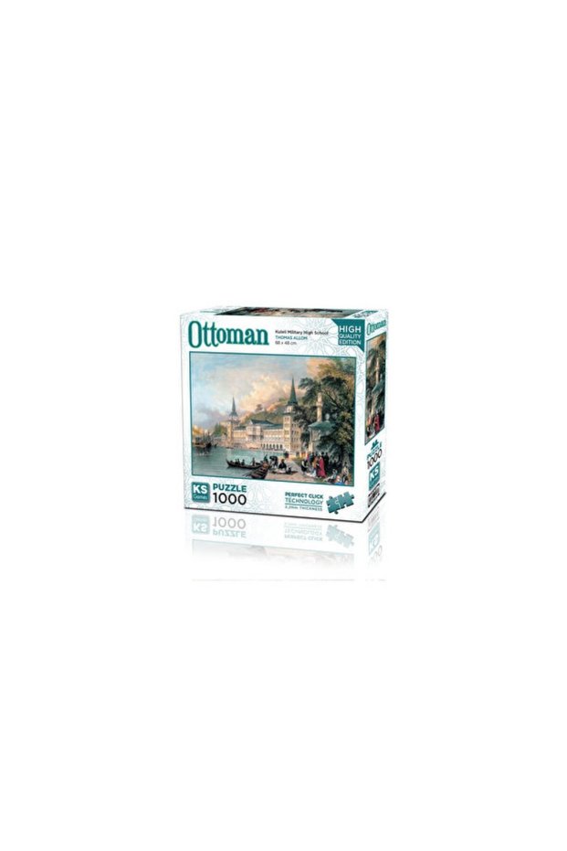 Tower Military High School 1000 Piece Puzzle Fun and Detailed Design