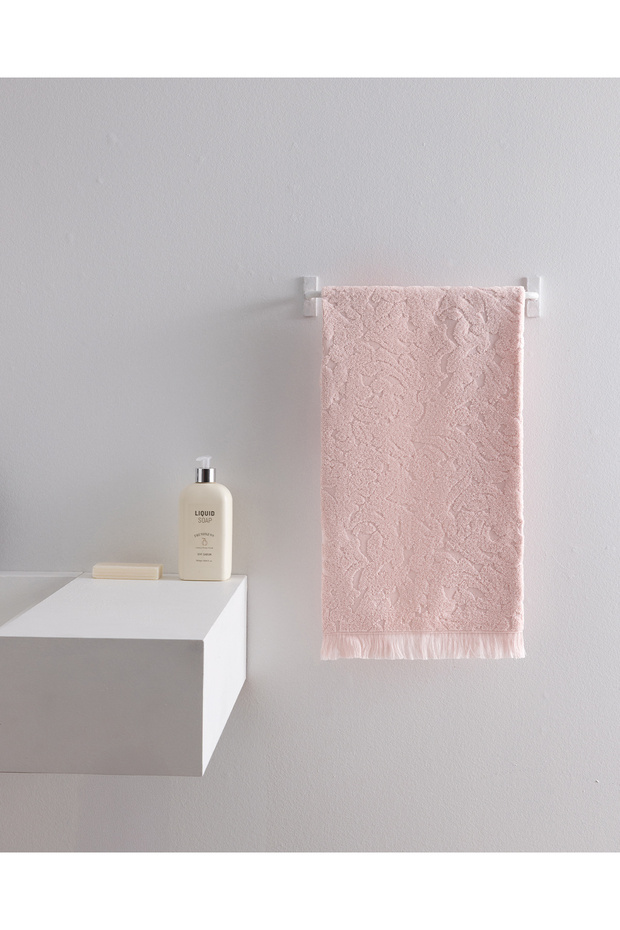 Pavot 100% Cotton Face Towel - Powder - 50X70 cm