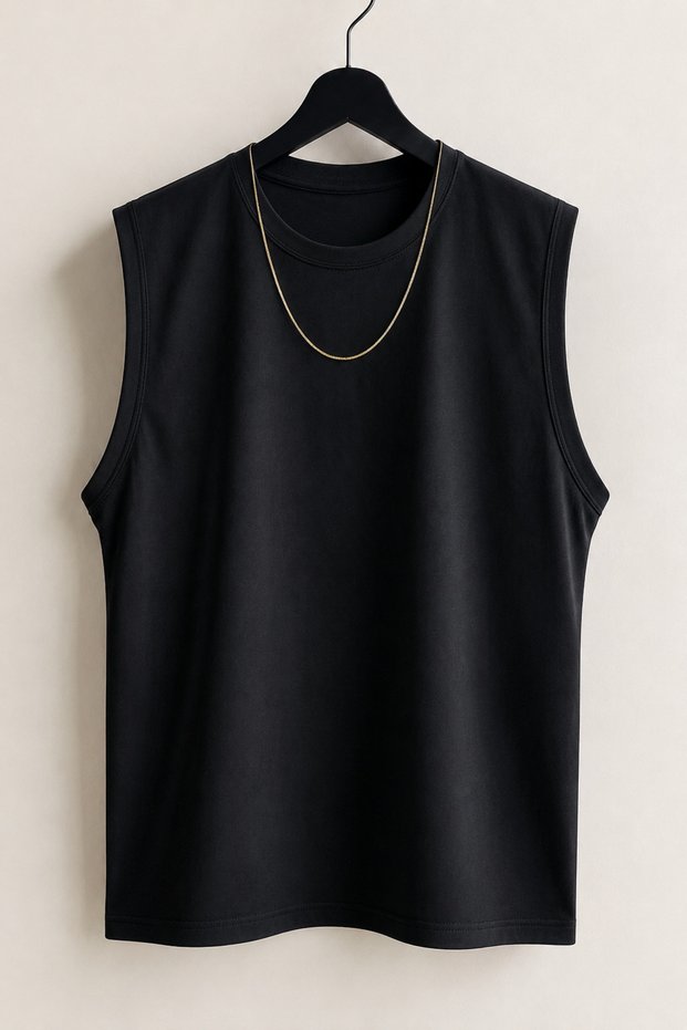 Men's Premium Quality Modern Fit Sleeveless T-Shirt