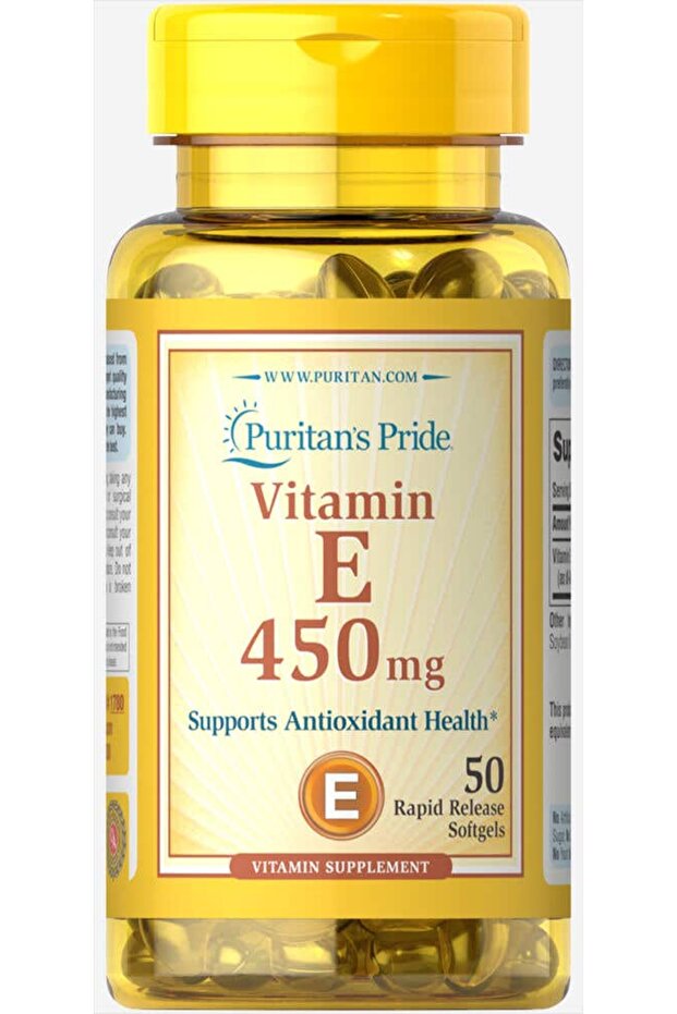 Vitamin E - 1.000 Iu. Complex 50 Capsules