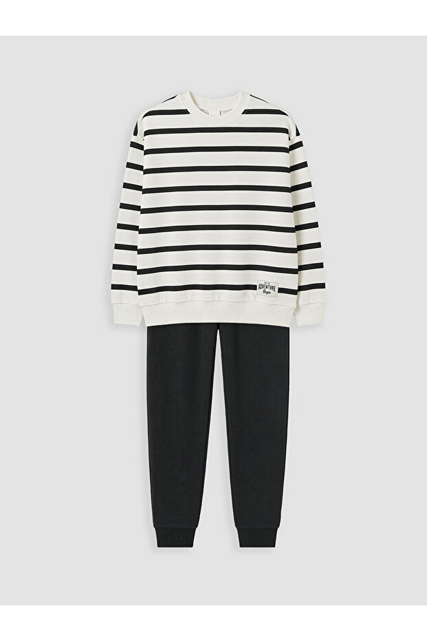 Özmarka New Season Striped Boys' Suit