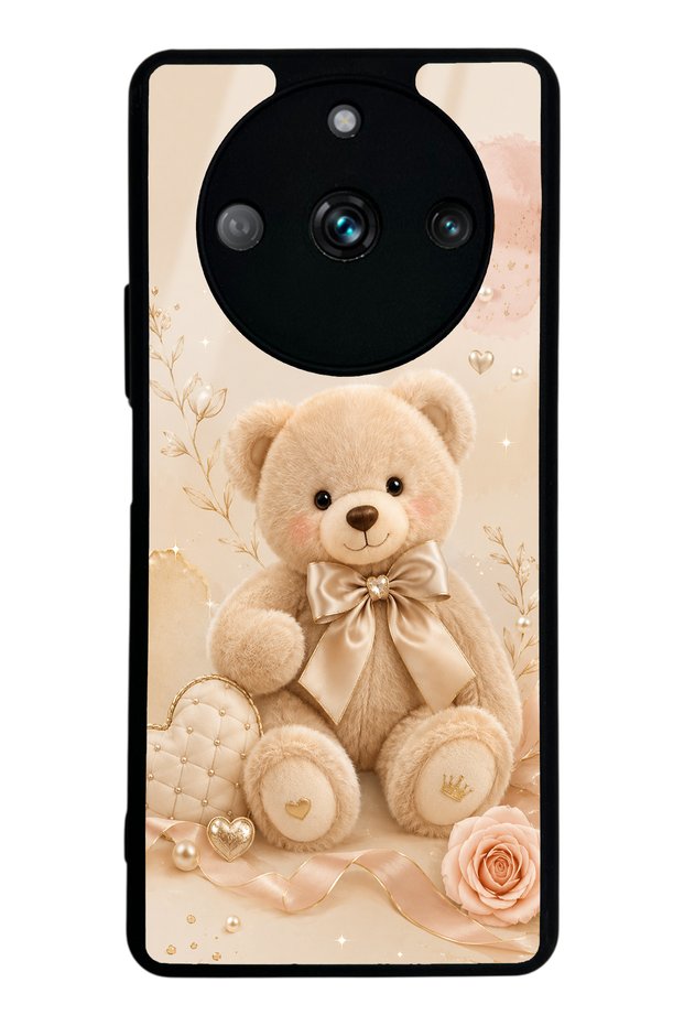 Realme 11 Pro Pearl Teddy Design Glossy Phone Case