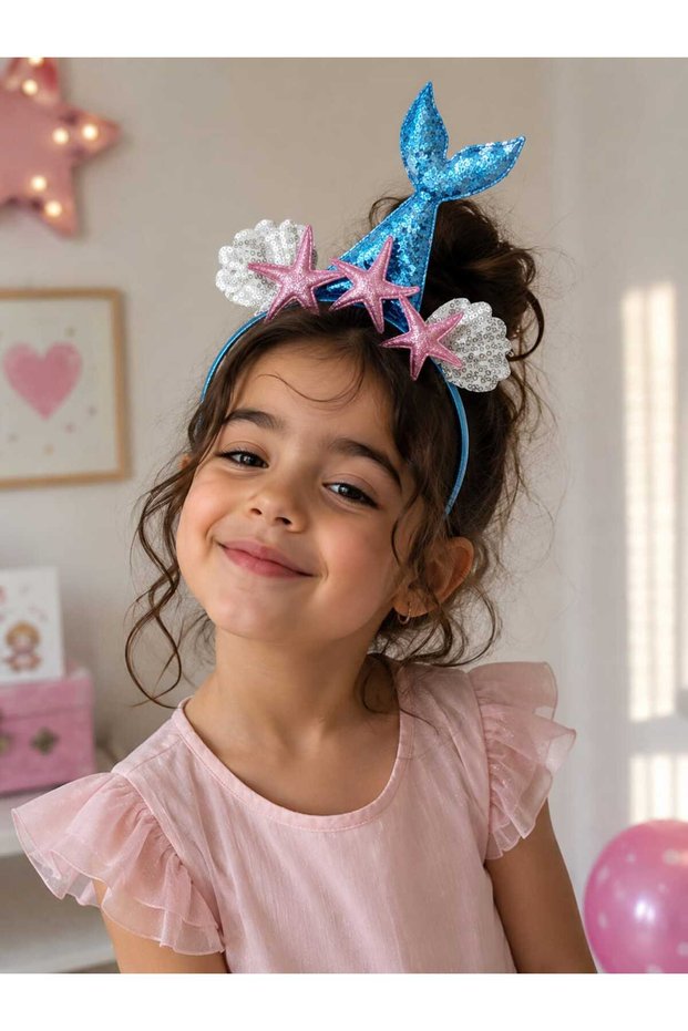 Mermaid Crown Accessory – Children's Party Crown
