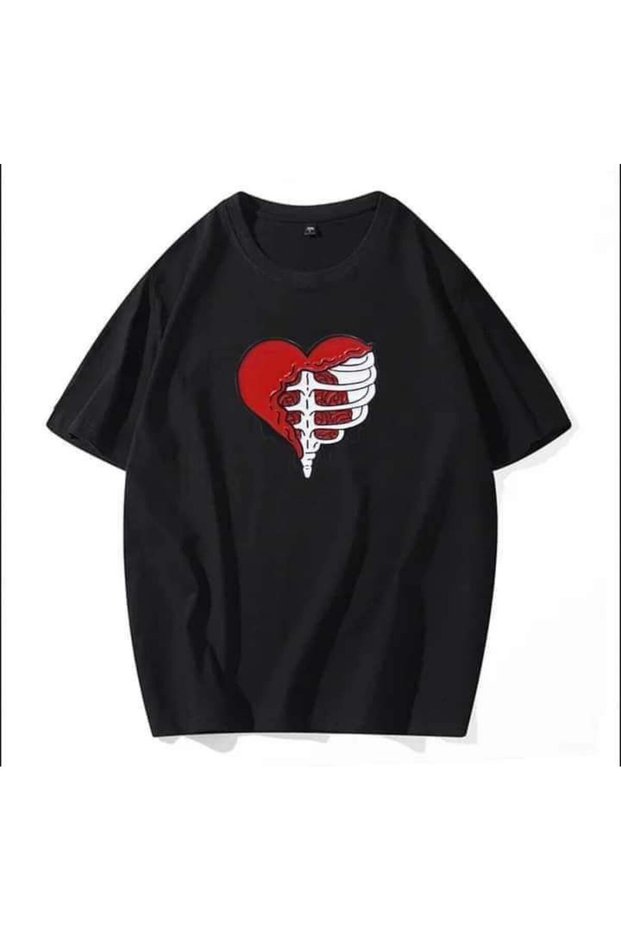 Calle Unisex Colorful Oversize Printed T-Shirt Streetwear Comfortable Fit Daily Premium
