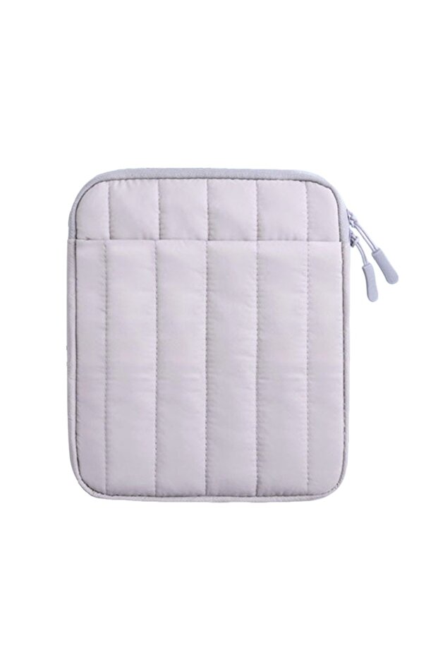 Grey 7inch E-Reader Sleeve Shockproof Drop-resistant Tablet Storage Bag Wear Resistant Lightweight C