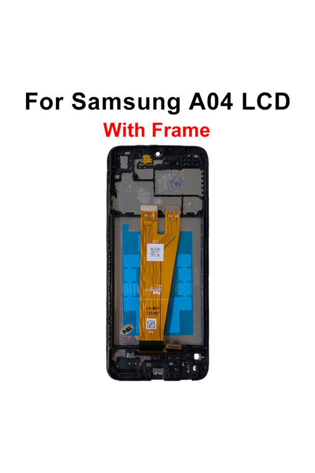 شاشة A04 مع إطار 6.5 بوصة أصلية لـ A04 LCD SM-A045F A04E، شاشة لمس بديلة لـ SM-A042F