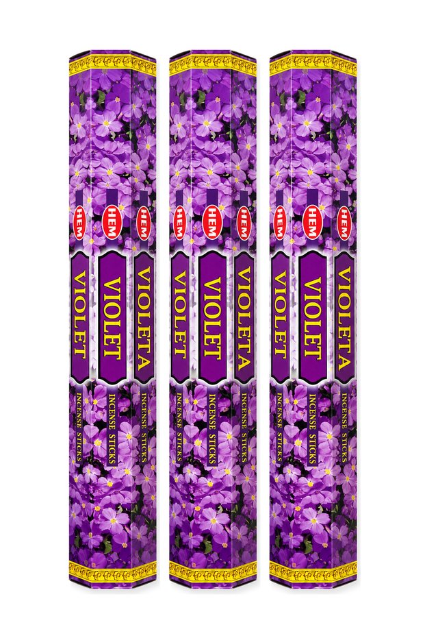 Violet Incense Sticks X3
