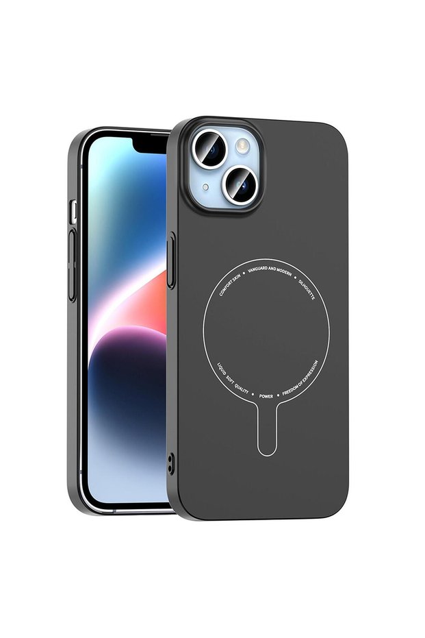 Apple iPhone 13 Compatible Case Airfit Magsafe Black