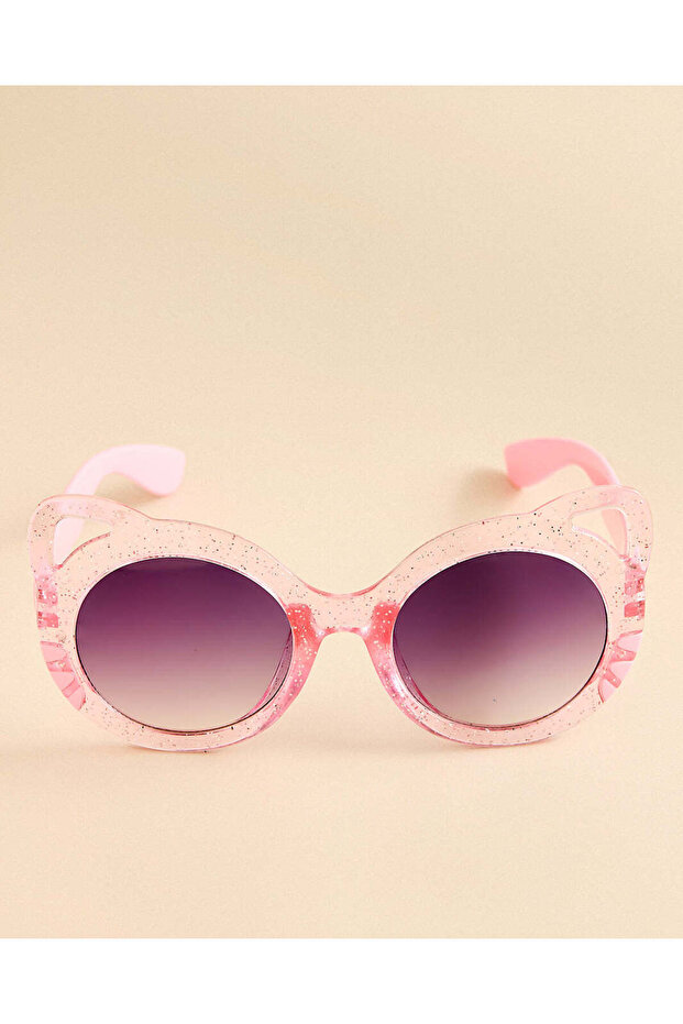 Girls Pink Cat Eye Sunglasses