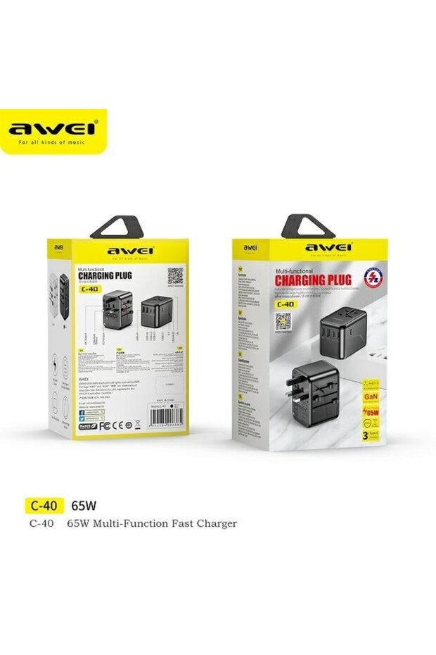 Adaptor C-40 Negru