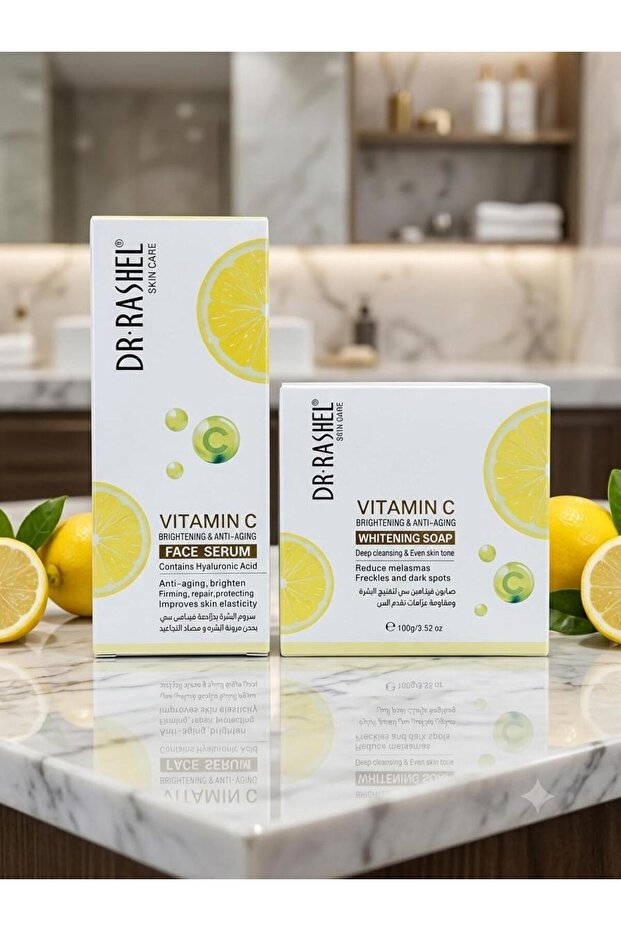 VITAMIN C WHITENING SOAP & FACE SERUM COMBO PACK