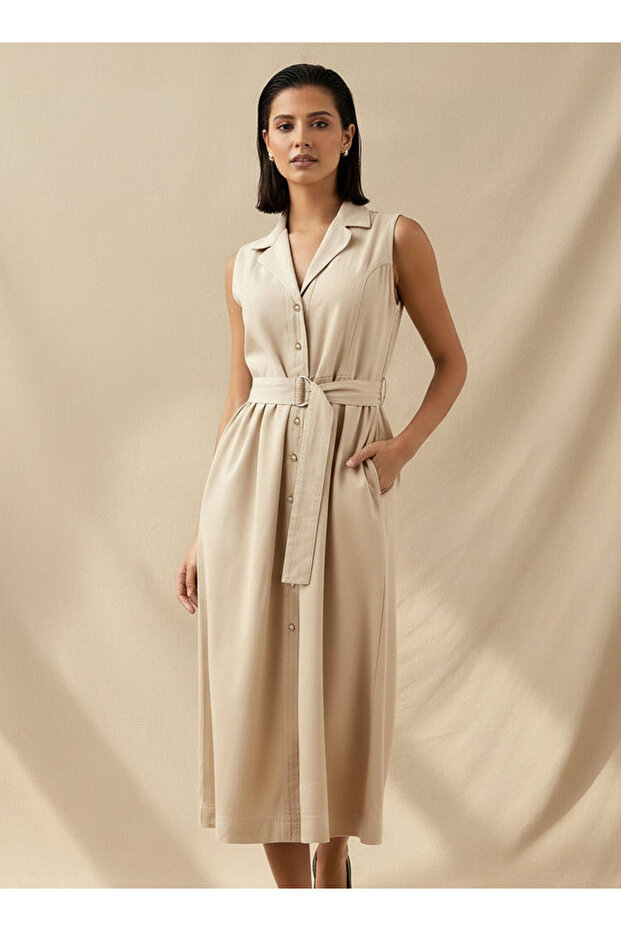 RESORT COLLAR DRESS