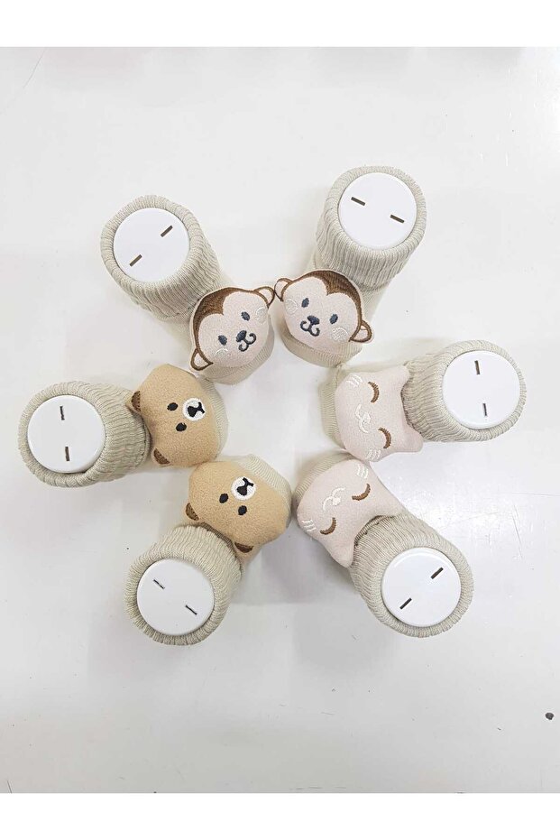 3 Pack Baby Socks with Accessories