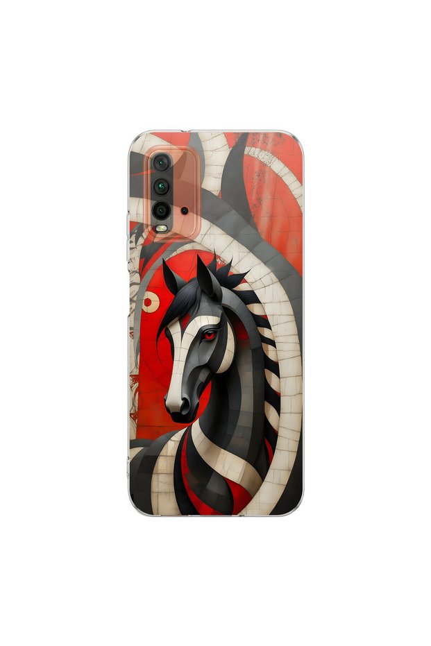 Redmi 9t Compatible Table 5 Design Transparent Case