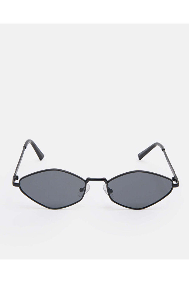 Women Black Cat-Eye Sunglasses