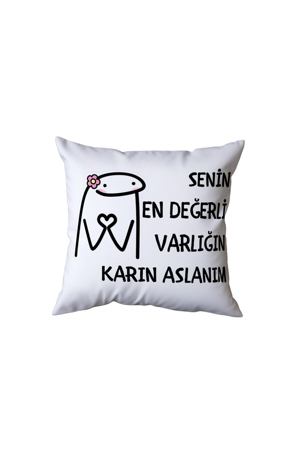 En Değerlin My Lion in the Belly Pillow, Gift for Lover