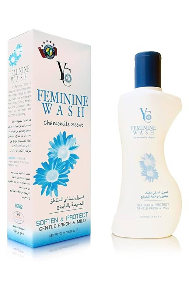 Feminine Wash Rose Scent Soften And Protect Gentle Fresh & Mild