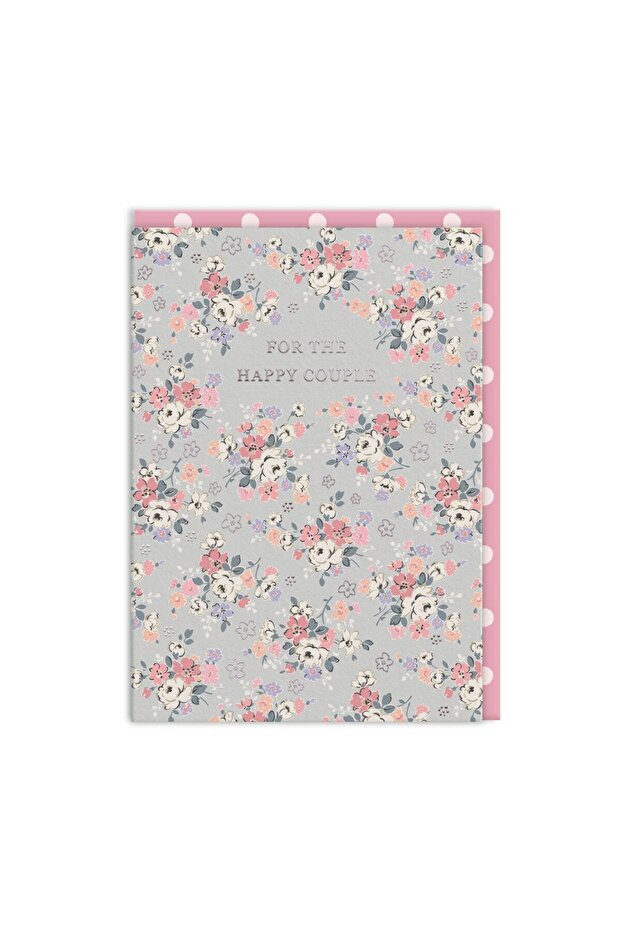 Cath Kidston Design A6 Postcard Happy Couple Clifton Rose 11528