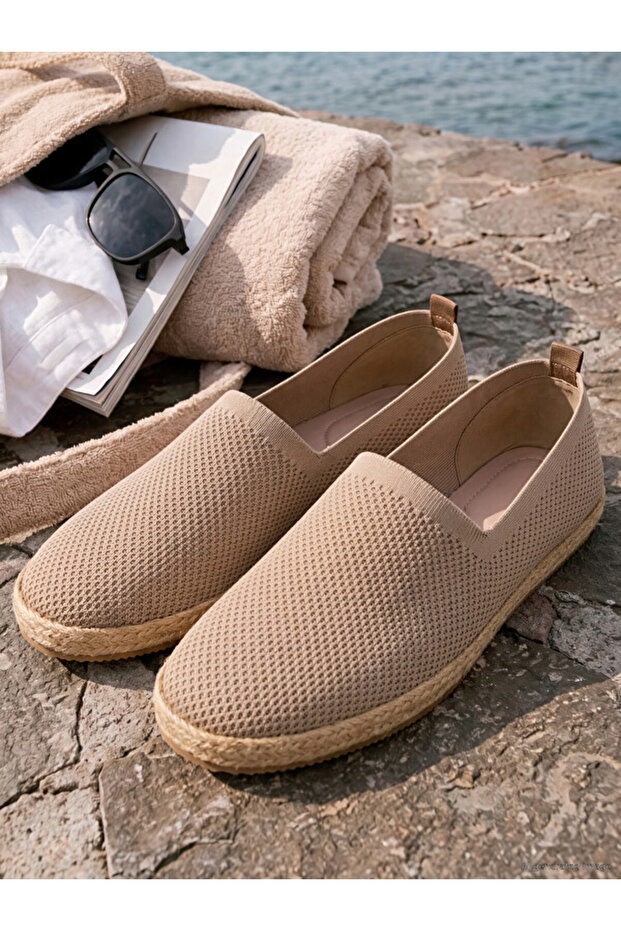 Esvab • Modern & Distinctive Men's Espadrille Shoes with Wicker Soles