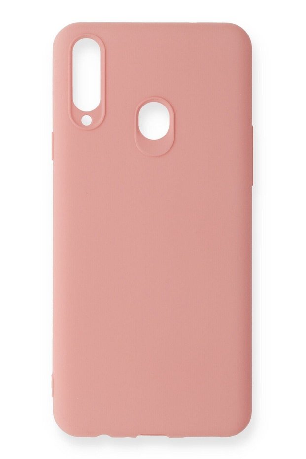 Compatible Case for Samsung Galaxy A20S Yumauask Colorful Flexible Premium Rubber Silicone - Powder