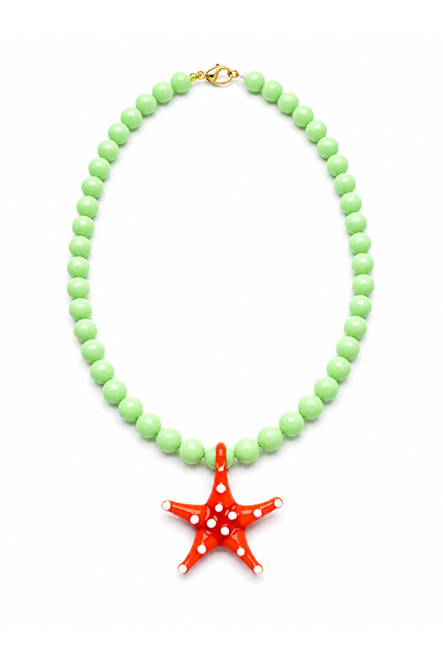 Murano Glass Design Necklace Burcu's Collection