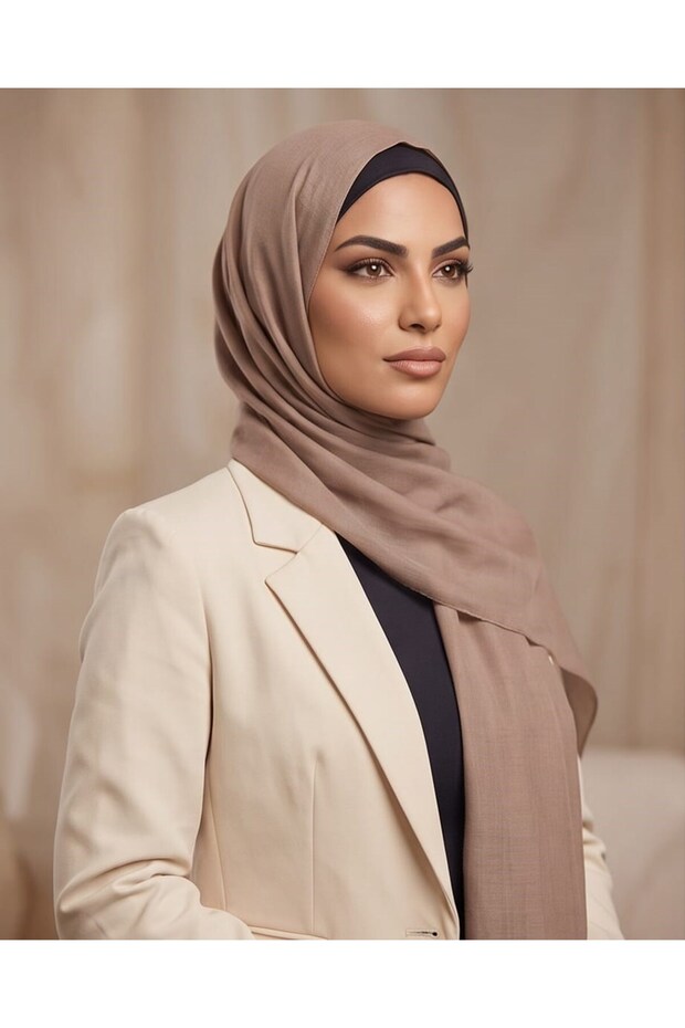 شال قطني حريري مسطح