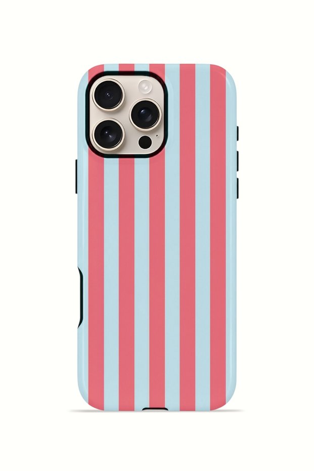 iPhone 16 Pro Vorian Double Layer Case Poolside Candy Stripe