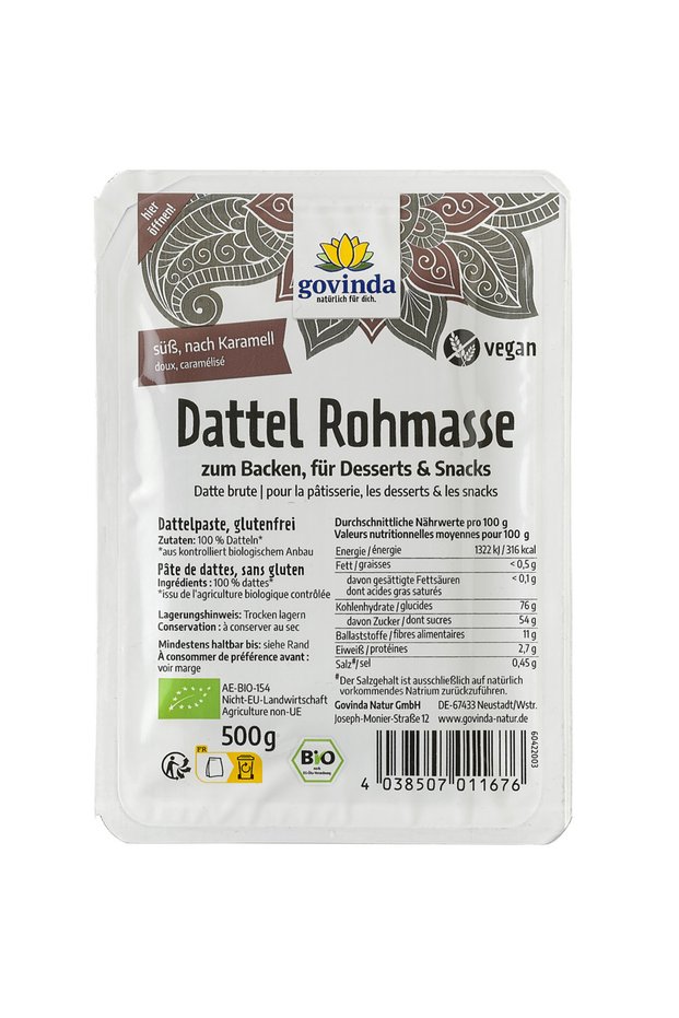 Organic Date Paste 500 g