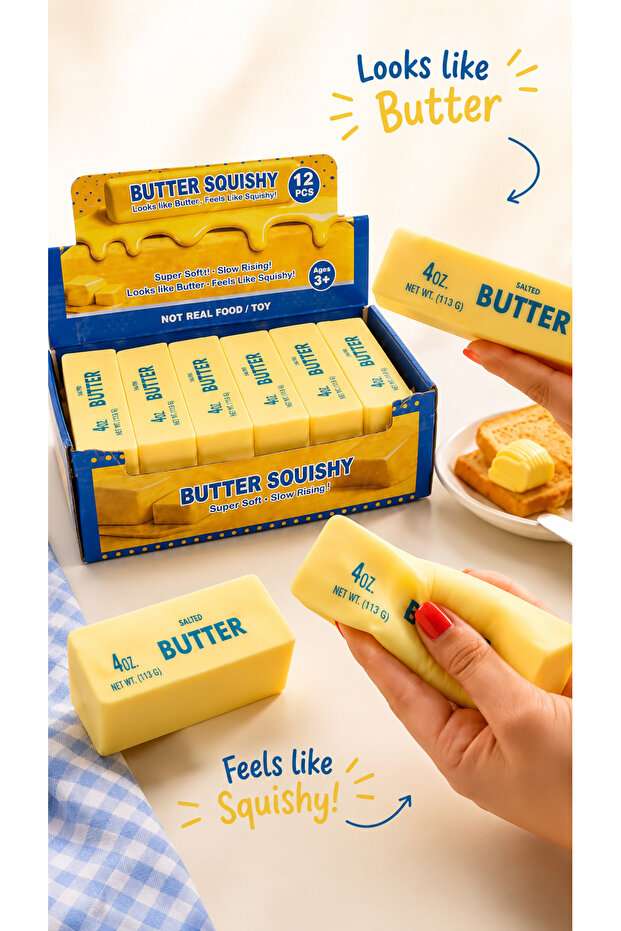Butter Squishy Butter Sushi