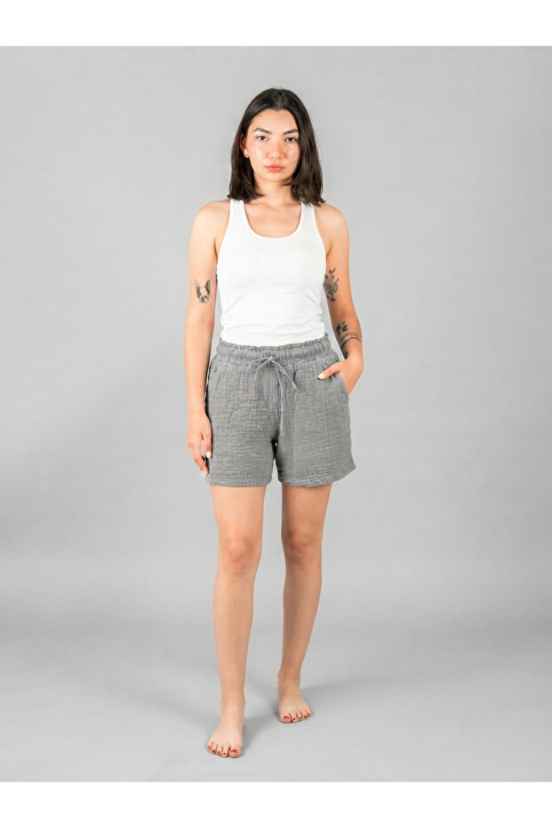 Muslin Women's Shorts 100% Cotton