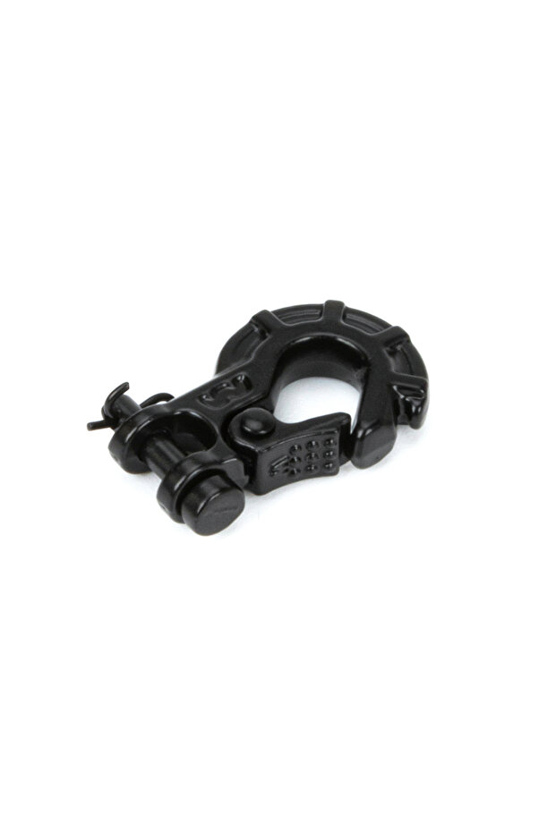 G10 1/10 Scale Accessories Metal Recovery Tow Shackle Winch Hook Bow Shackles Snatch Blocks Chain An