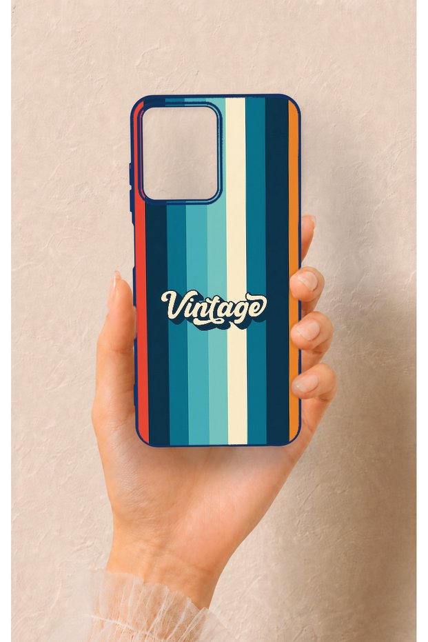 Casper Via M40 Compatible Vintage Patterned Silicone Case